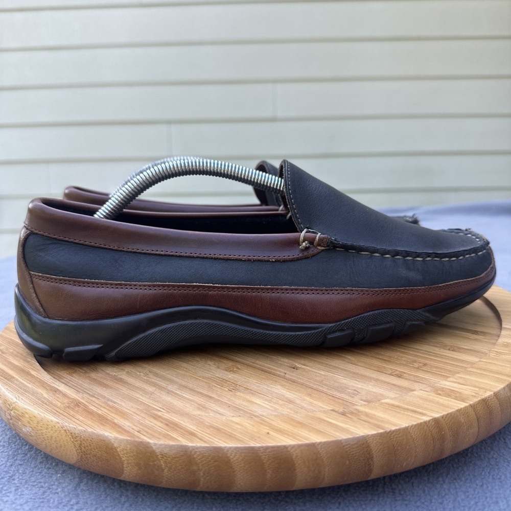 Allen Edmonds BOULDER Venetian Driving Moc‎ Loafer Shoe Mens Size 9 Slip On